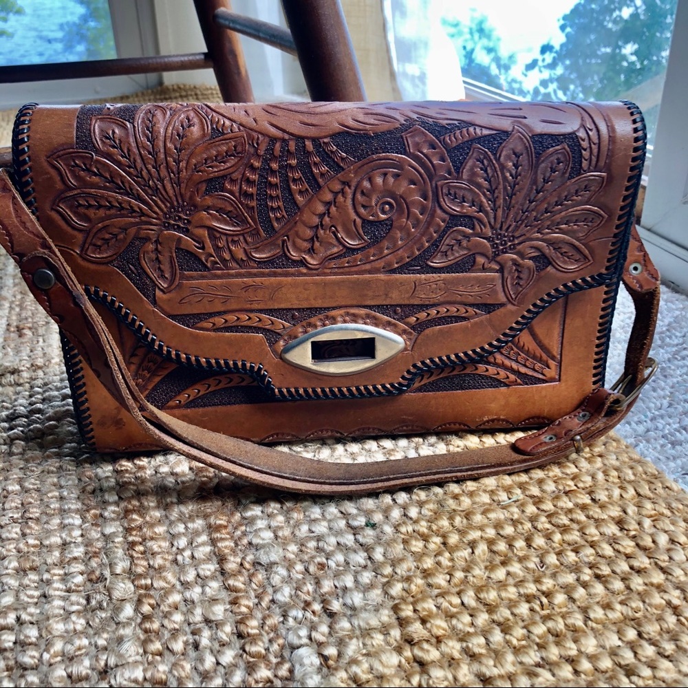 Vintage Hobo Leather Purse
